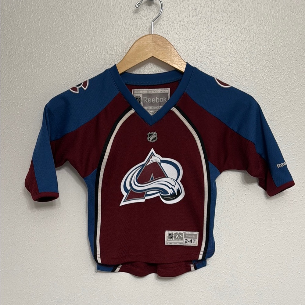 Kids 2T-4T Colorado Avalanche NHL Official Jersey